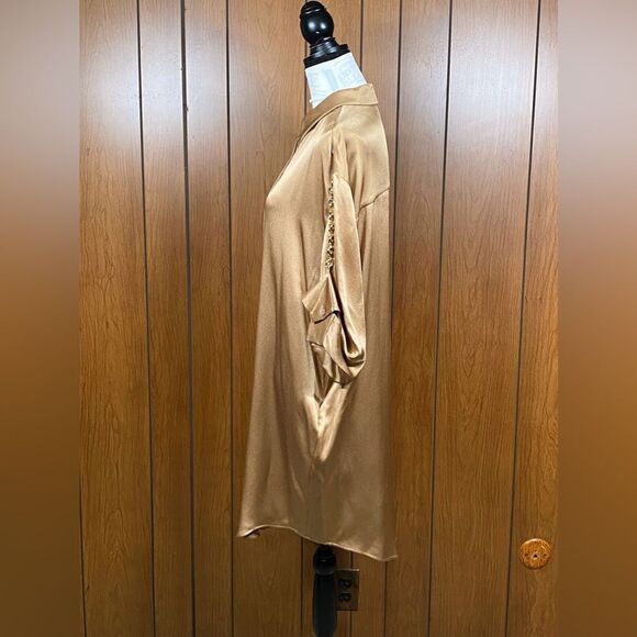 LOEWE Silk Chain Mini Shirtdress size 38/us size 6 - Picture 8 of 16